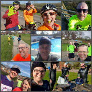 Running selfies